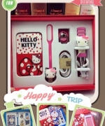 禮盒限定kitty五件套行動電源套裝 哆啦A夢LOGO 米奇/米妮